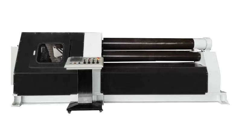 Четырехвалковый гидравлический вальцовочный станок STALEX W12-16x2500